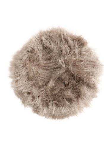 VENTURE DESIGN Katy Pute Katy Polyester falsk pels - 34*34---rund-brun