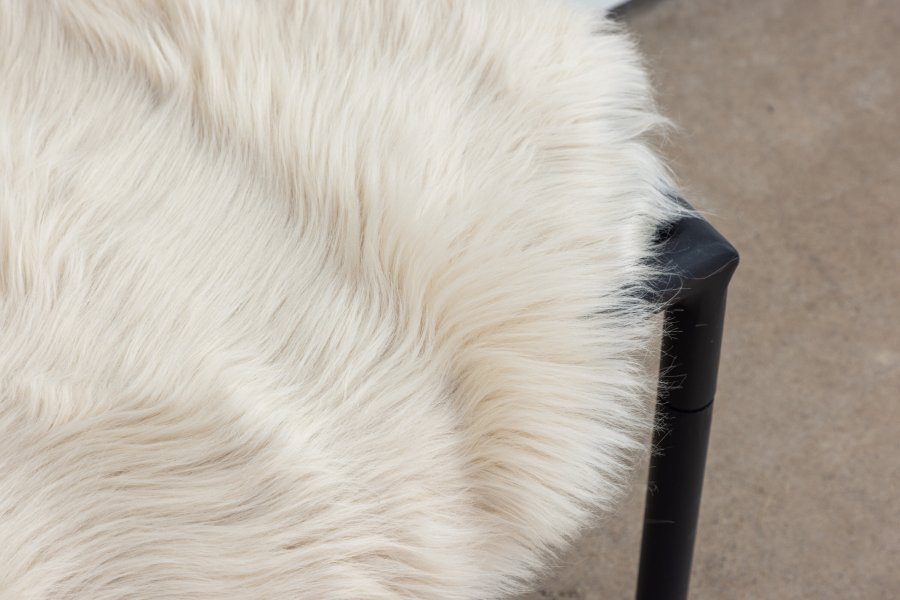 VENTURE DESIGN Katy Teppe Katy Polyester falsk pels - 180*55- -Pläd-Beige