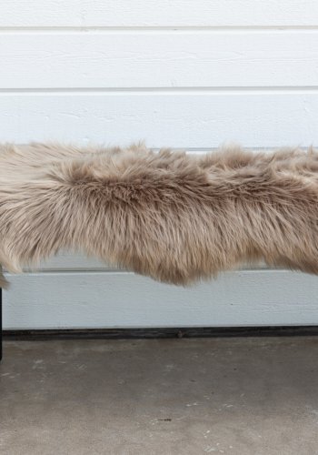 VENTURE DESIGN Katy Teppe Katy Polyester Fake Fur - 180*55- -Pläd-Brown