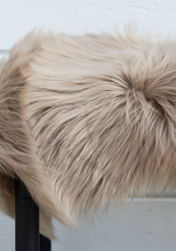 VENTURE DESIGN Katy Teppe Katy Polyester Fake Fur - 180*55- -Pläd-Brown