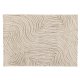 VENTURE DESIGN Melle gulvtppe, rektangulr - elfenben/beige micropolyester (395x295)