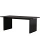VENTURE DESIGN Vail spisebord, rektangulrt - ryksort MDF (200x100)