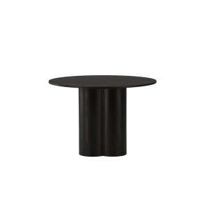 VENTURE DESIGN Olivia spisebord, rund - sort finér (Ø110)