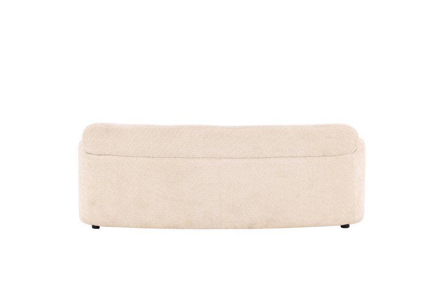 VENTURE DESIGN Pocatello 2-seters sofa - hvitt boucléstoff