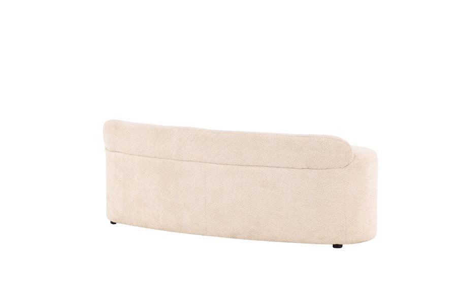 VENTURE DESIGN Pocatello 2-seters sofa - hvitt boucléstoff