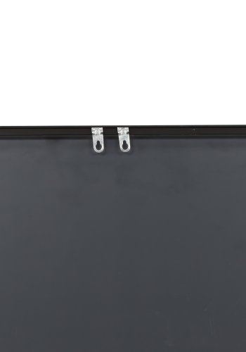 VENTURE DESIGN Lake vgspejl, rektangulr - spejlglas og matsort aluminium (193x67)