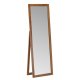 VENTURE DESIGN Sebring gulvspeil, rektangulrt - speilglass og valntt MDF (170x55)