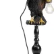 KARE DESIGN Animal Sitting Crow bordlampe - sort polyresin og guld aluminium (H:61cm)