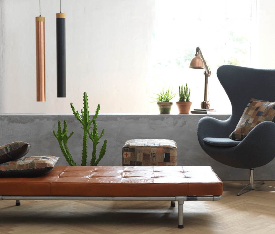 FUHRHOME Mumbai Deckenleuchte - Kupferrohr recycelt (10)