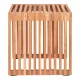 HOUSE NORDIC Pego hjrnebord, firkantet - naturlig teak (40x40)