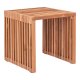 HOUSE NORDIC Pego hjrnebord, firkantet - naturlig teak (40x40)