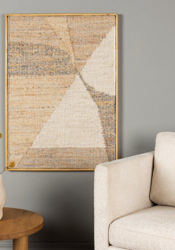 VENTURE DESIGN Patricia teppe Patricia jute og bomull - 70*100- -Rektangulr-beige