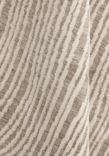 VENTURE DESIGN Melle Tppe Melle Micropolyester - 200*200- -Rund-Ivory Beige