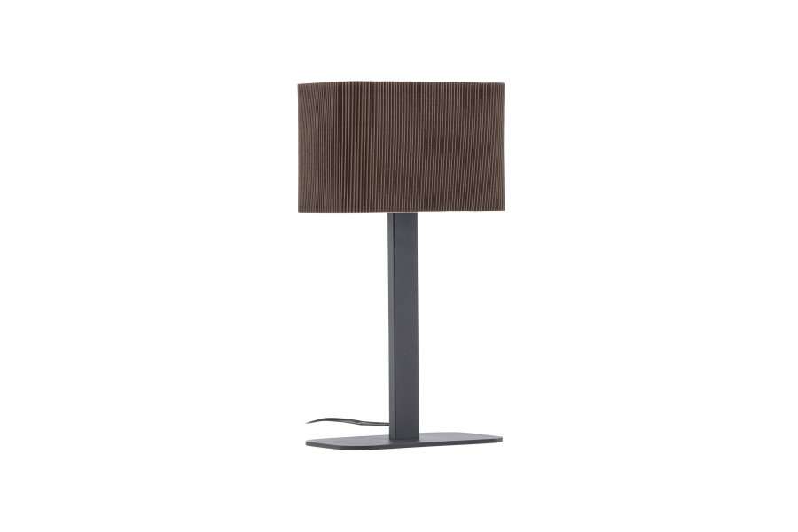 VENTURE DESIGN Idre bordlampe - moccapapir og sort stl