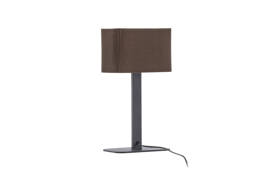 VENTURE DESIGN Idre bordlampe - moccapapir og sort stl