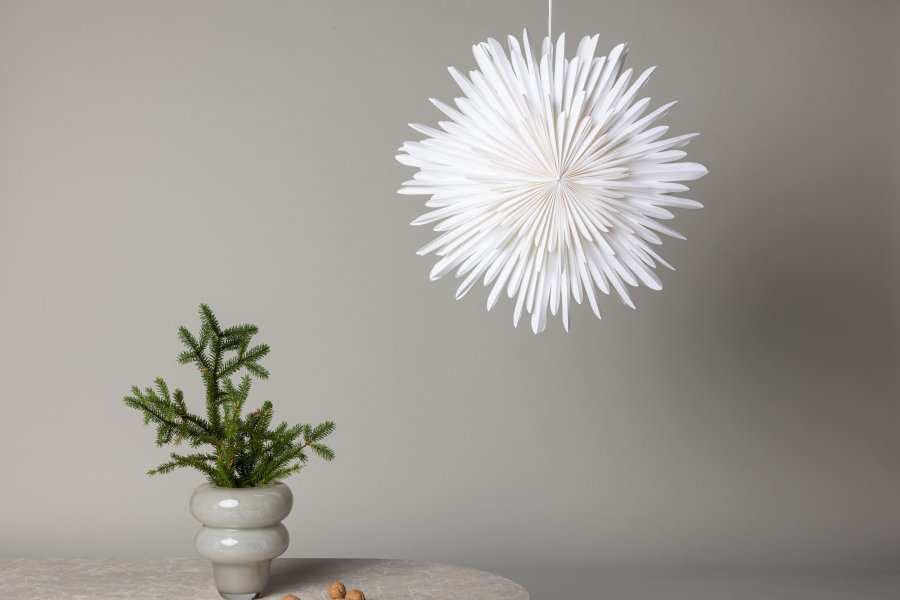 VENTURE DESIGN Sälen taklampe - hvitt papir (60cm)