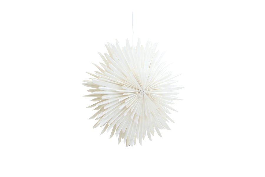 VENTURE DESIGN Sälen taklampe - hvitt papir (60cm)