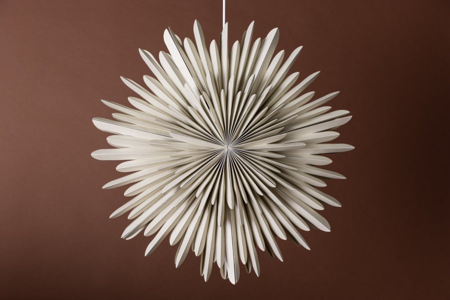 VENTURE DESIGN Sälen taklampe - beige papir (60cm)