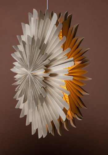 VENTURE DESIGN Sälen taklampe - beige papir (60cm)