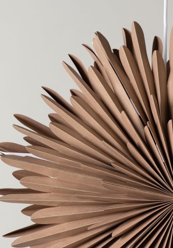 VENTURE DESIGN Sälen taklampe - brunt papir (60cm)