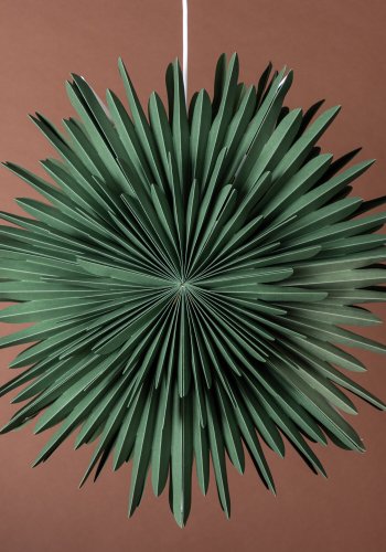 VENTURE DESIGN Sälen taklampe - grnt papir (60cm)