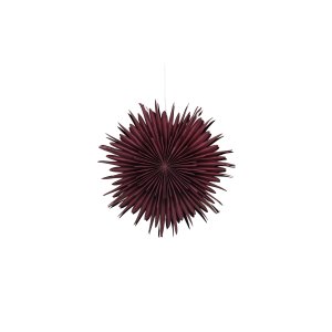 VENTURE DESIGN Sälen taklampa - mörkrött papper (60cm)