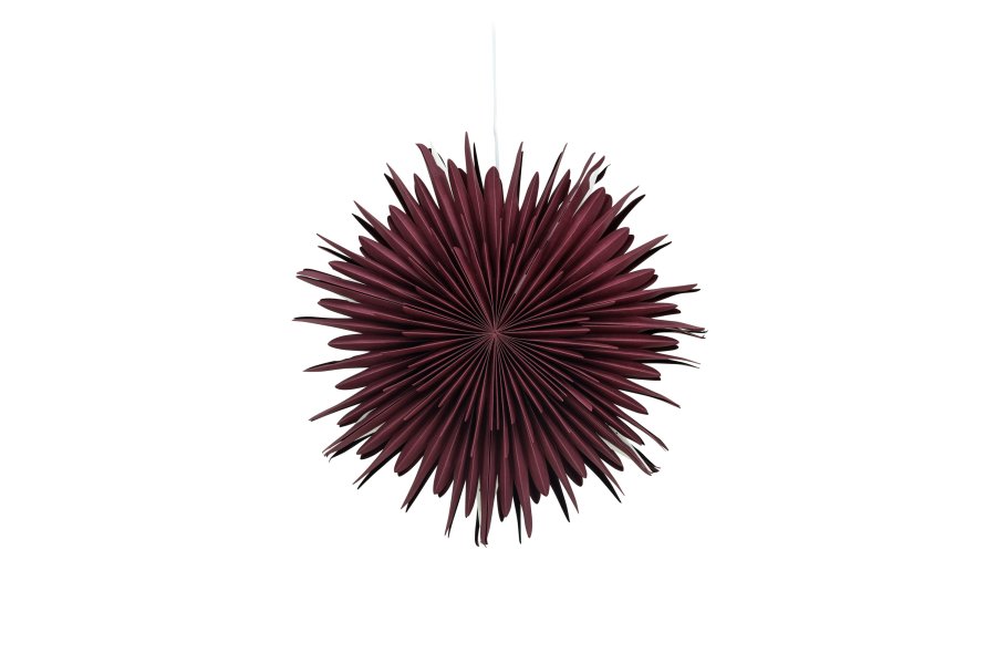 VENTURE DESIGN Sälen taklampe - mrkerdt papir (60cm)