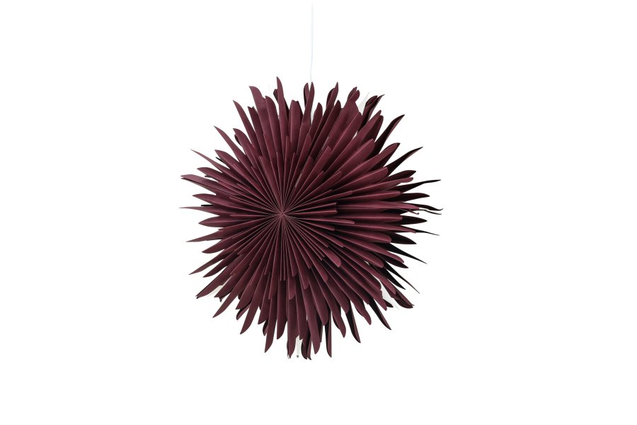 VENTURE DESIGN Sälen taklampe - mrkerdt papir (60cm)