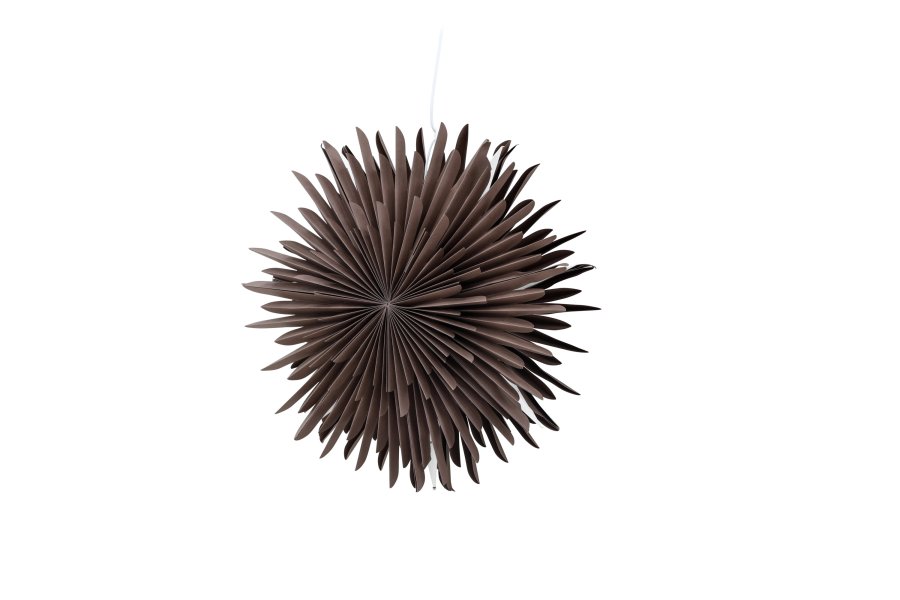 VENTURE DESIGN Sälen taklampe - greige papir (60cm)