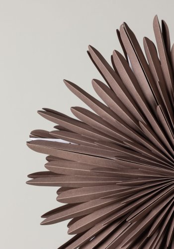 VENTURE DESIGN Sälen taklampe - greige papir (60cm)