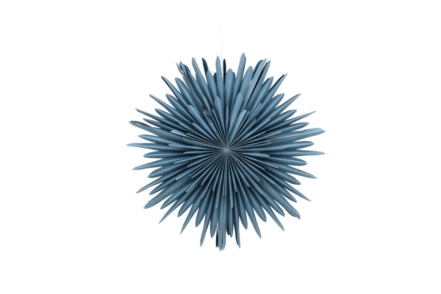 VENTURE DESIGN Sälen taklampe - grtt/bltt papir (60cm)