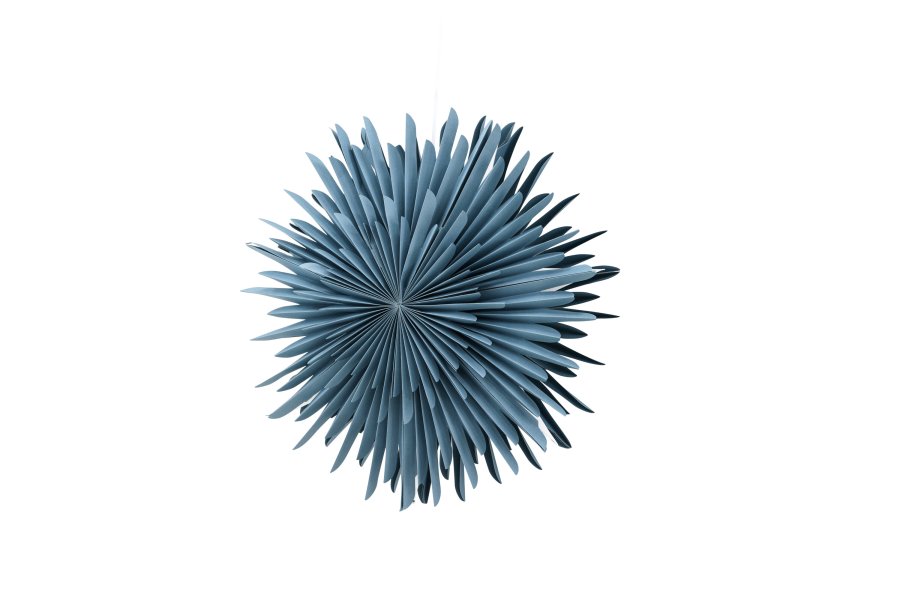 VENTURE DESIGN Sälen taklampe - grtt/bltt papir (60cm)