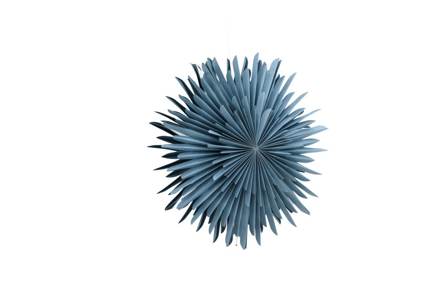 VENTURE DESIGN Sälen taklampe - grtt/bltt papir (60cm)