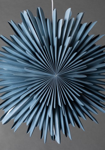 VENTURE DESIGN Sälen taklampe - grtt/bltt papir (60cm)