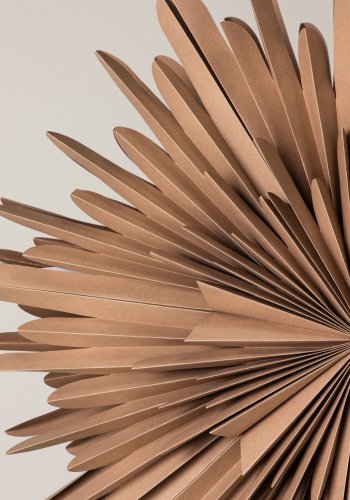 VENTURE DESIGN Sälen taklampe - brunt papir (80cm)