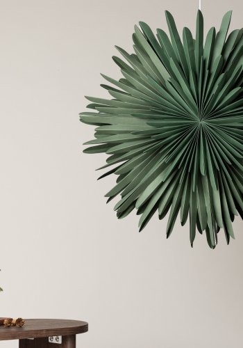 VENTURE DESIGN Sälen taklampe - grnt papir (80cm)