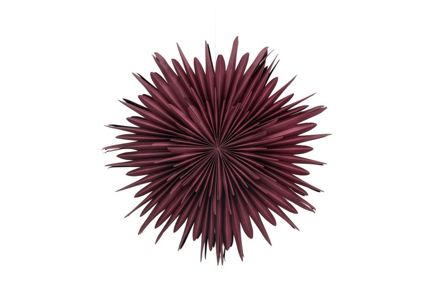 VENTURE DESIGN Sälen taklampe - mrkerdt papir (80cm)