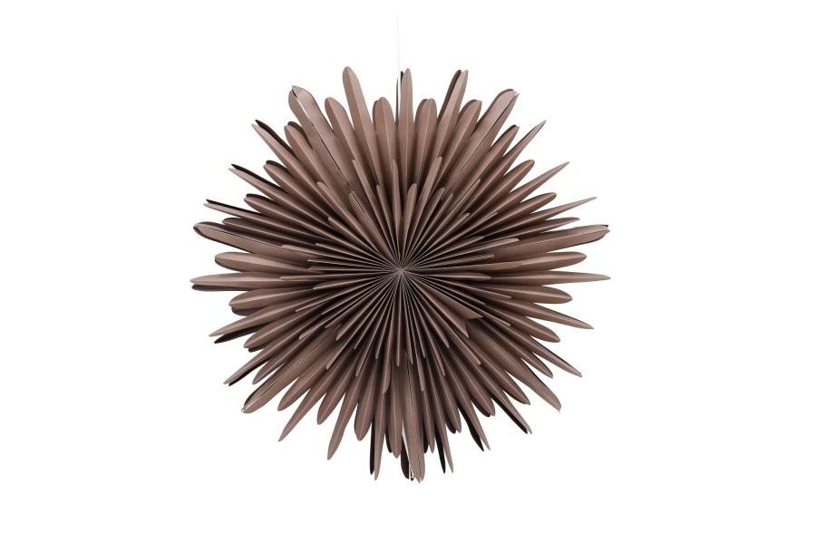 VENTURE DESIGN Sälen taklampe - greige papir (80cm)