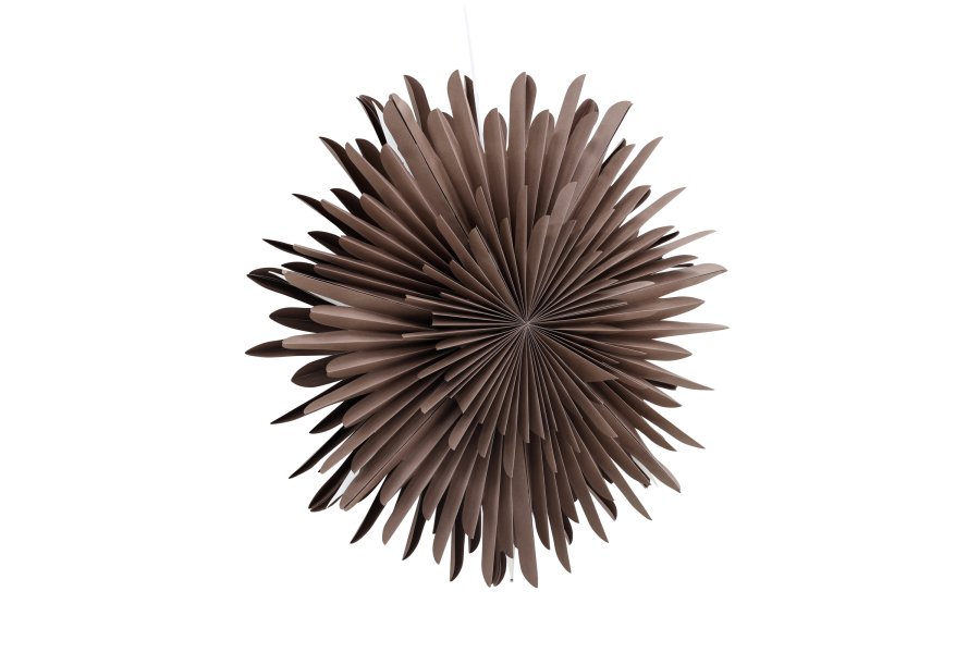 VENTURE DESIGN Sälen taklampe - greige papir (80cm)