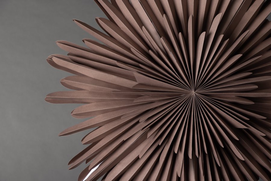 VENTURE DESIGN Sälen taklampe - greige papir (80cm)