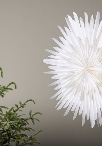 VENTURE DESIGN Sälen taklampe - hvitt papir (100cm)