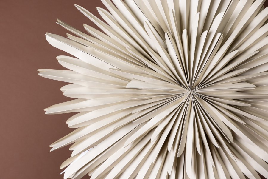 VENTURE DESIGN Sälen taklampe - beige papir (100cm)