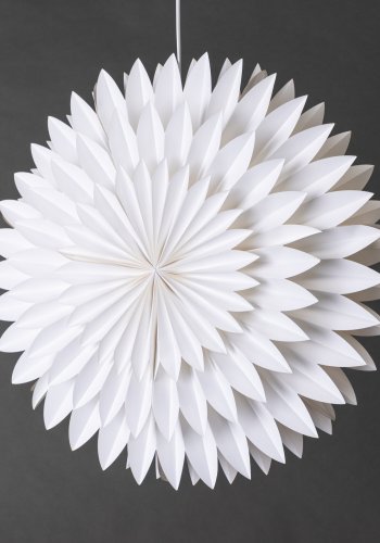 VENTURE DESIGN Storlien taklampe - hvitt papir (60cm)