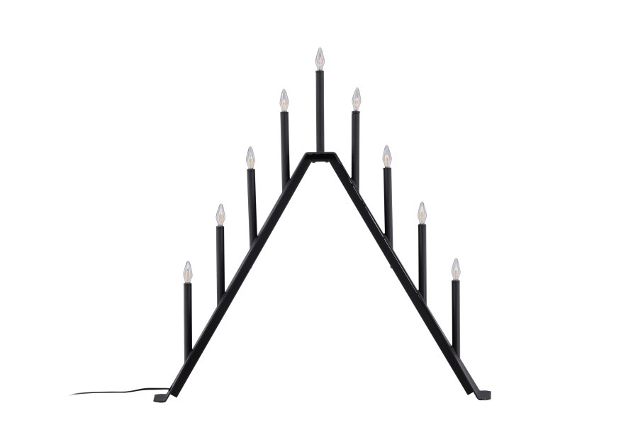 VENTURE DESIGN re bordlampe - sort stl (64cm)