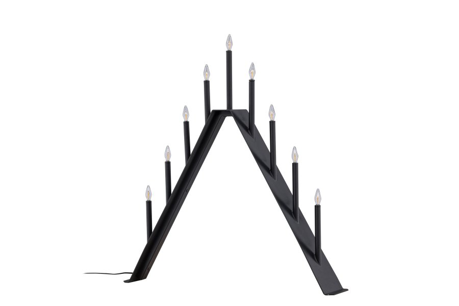 VENTURE DESIGN re bordlampe - sort stl (64cm)