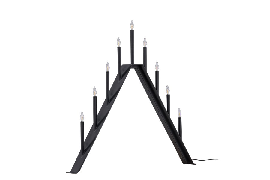 VENTURE DESIGN re bordlampe - sort stl (64cm)