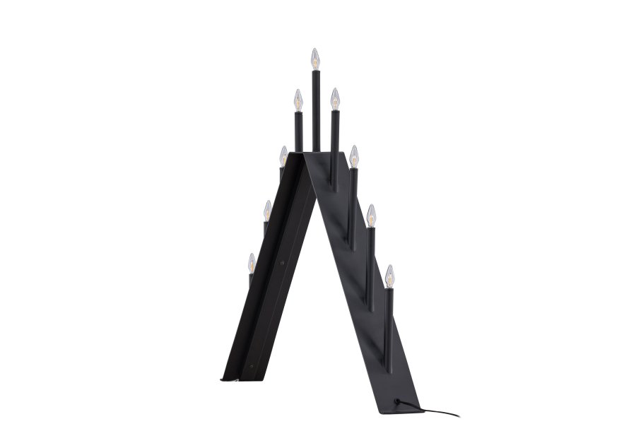 VENTURE DESIGN re bordlampe - sort stl (64cm)