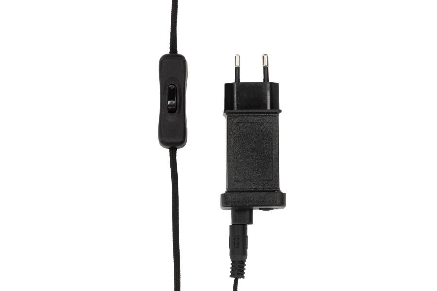 VENTURE DESIGN Vallsen bordlampe - svart stl (27cm)