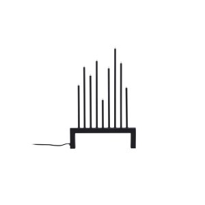 VENTURE DESIGN Vallsen bordslampa - svart stl (27cm)