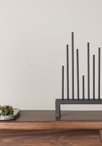 VENTURE DESIGN Vallsen bordlampe - mocca stl (27cm)